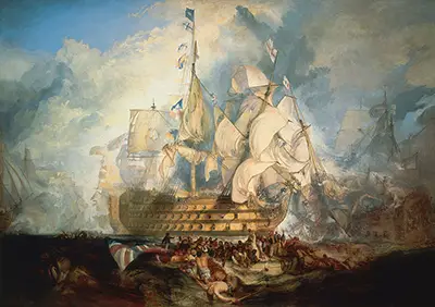 Battle of Trafalgar William Turner